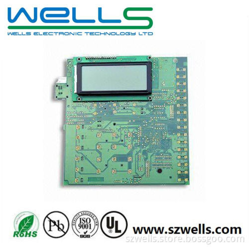 4L Gold PCBA Assembly Board with LCD Module